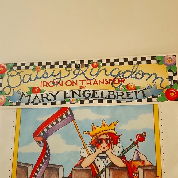 Vintage Mary Englebreit Iron on Transfer - Picture 3 of 5